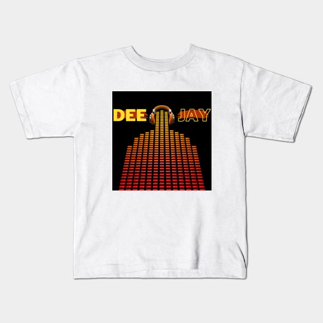 Dee Jay Kids T-Shirt by Sachabo